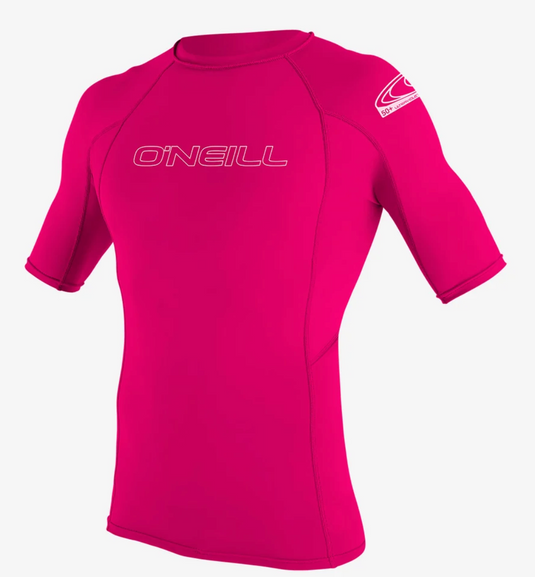 O'Neill Youth Basic UPF50+ S/S Rashguard