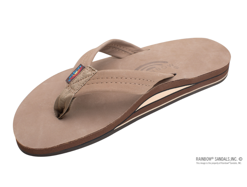 Load image into Gallery viewer, Rainbow Sandals Mens Premier Double Layer Leather Arch
