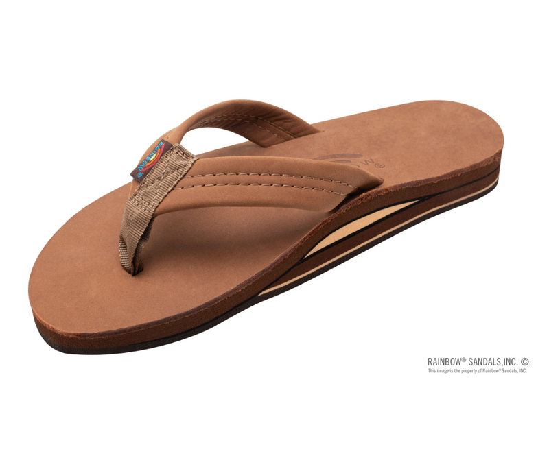 Load image into Gallery viewer, Rainbow Sandals Mens Premier Double Layer Leather Arch
