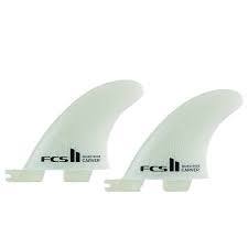 FCS II Carver PG Clear Small Quad Rear Side Fins