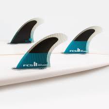 FCS II Performer PC Large Tri Fin Teal & Black