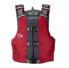 MTI APF Red Grey All Person Flotation Universal Life Jacket