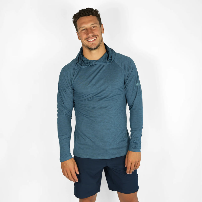 Load image into Gallery viewer, Vaikobi UV Ocean Tech Long Sleeve Hooded Top
