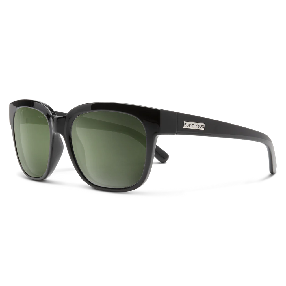 Suncloud Affect Black Polar Grey Green Sunglasses