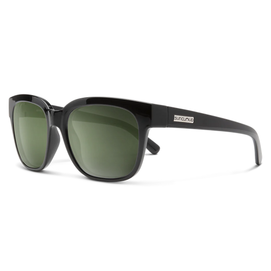 Suncloud Affect Black Polar Grey Green Sunglasses