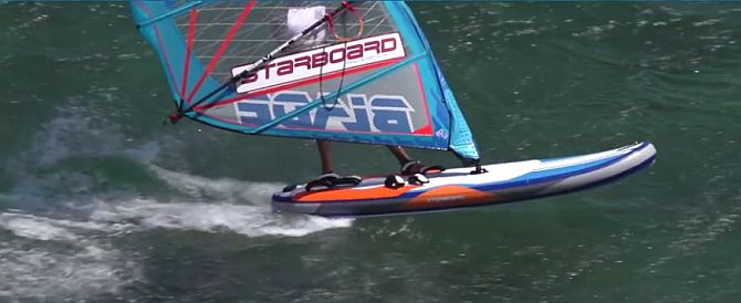 Starboard Airplane Inflatable Windsurfer