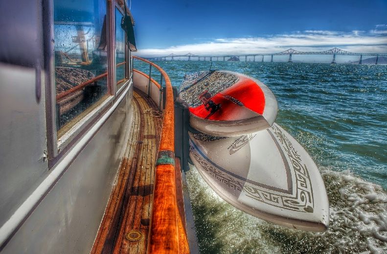 Downwind Stand Up Paddleboarding