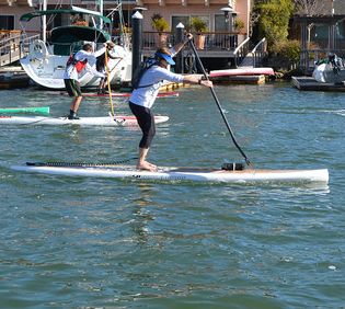 Cathy Huang in perfect SUP Form!