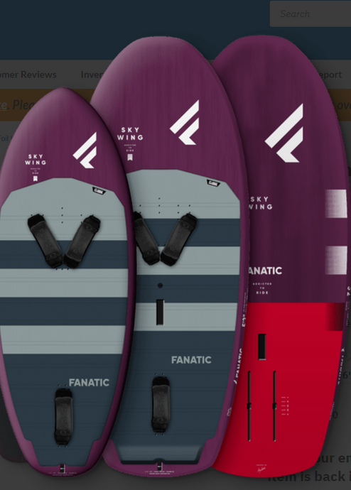 DEMO Fanatic Sky Wing Foil Board 6'3