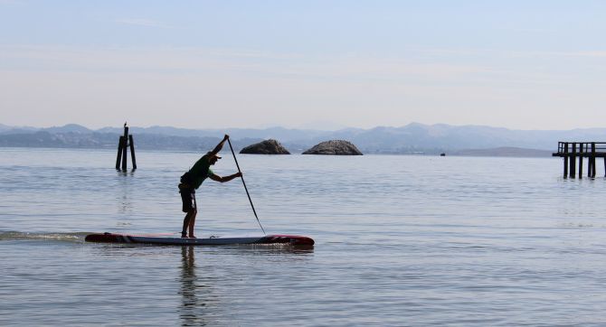 go paddleboarding for your health