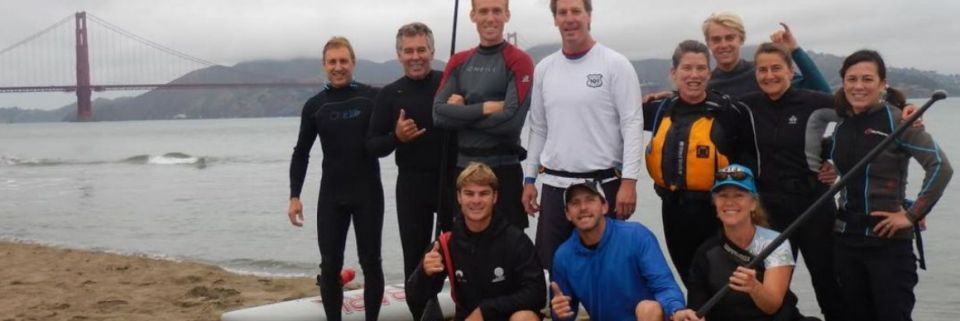 Paddleboarding at Crissy Field