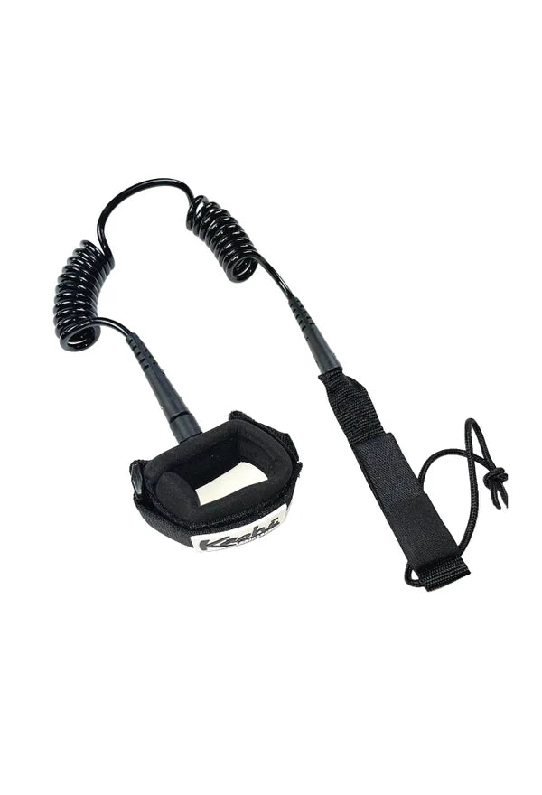 Kaohi Double Coil Wing Leash w/ Wrist Cuff
