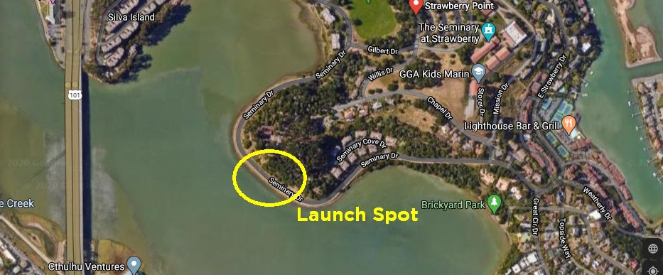 paddle launch spot