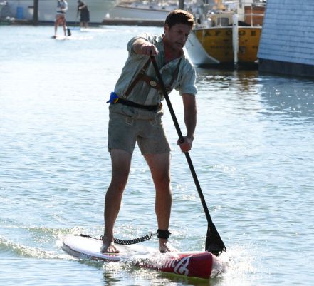 Oktoberfest paddle race