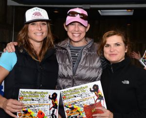 Top 3 women paddleboarders Shanna Upton, Jessica Fewless, and Mimi Towle