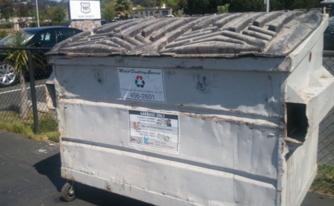 marin sanitation does their part to clean up their community!