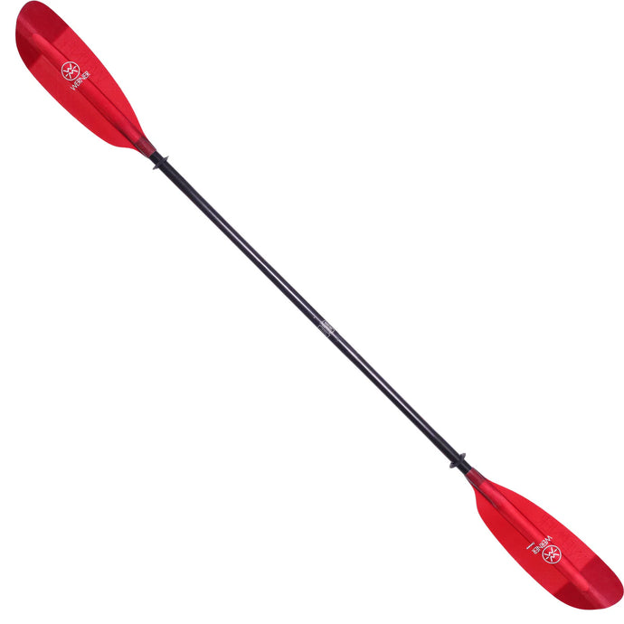 Werner Camano 220 Fiberglass Small Shaft 2 piece -Red