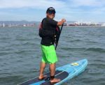 mike wang paddling san francisco bay