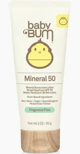 Sun Bum Baby Bum Mineral Sunscreen SPF 50 3oz