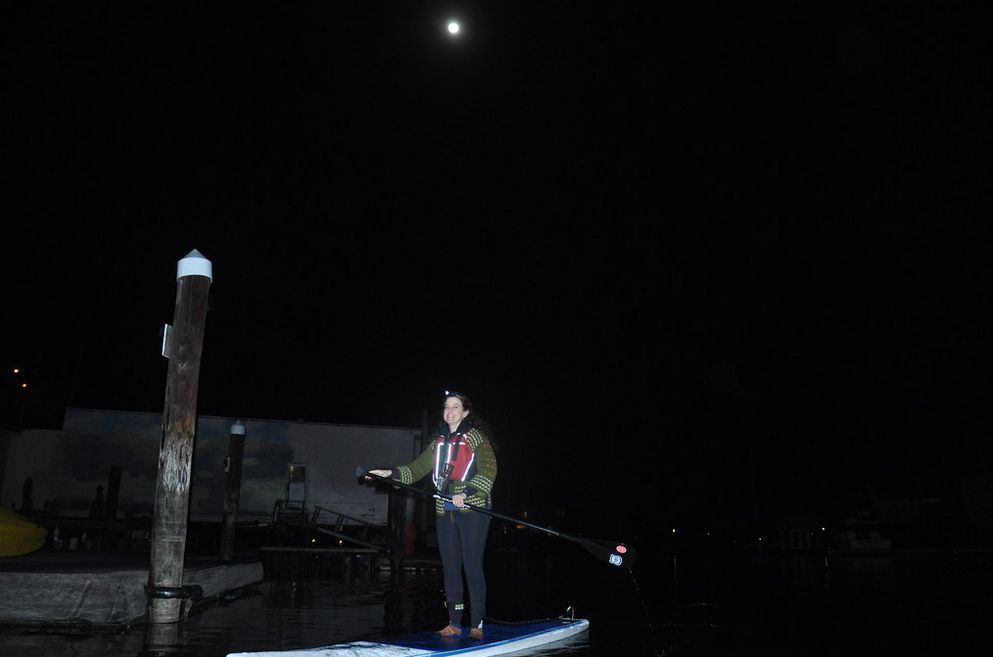 San Francisco Bay Moonlight Stand Up Paddleboard Tour