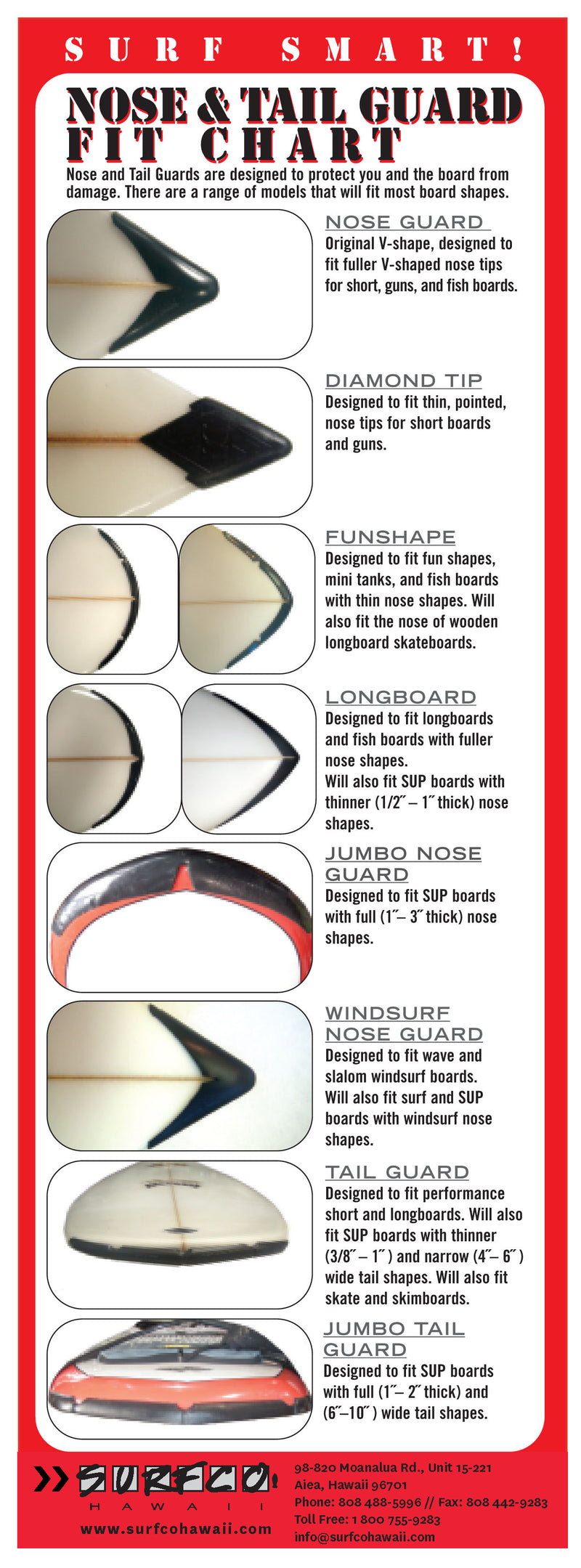 Load image into Gallery viewer, SurfCo Hawaii Surfboard Nose Guard
