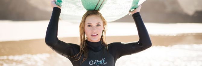 oneill makes great wetsuits for women