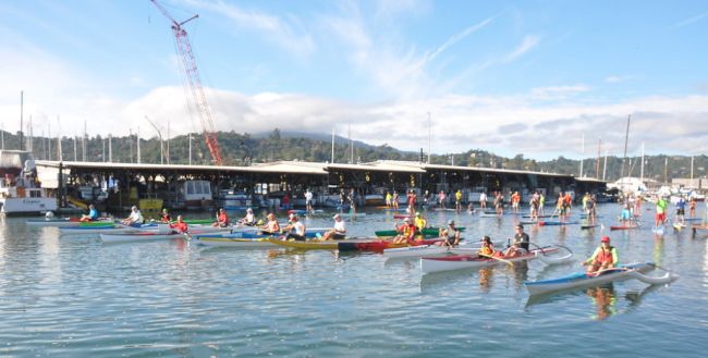 SUP, Outrigger, and Surfski racing on San Francisco Bay