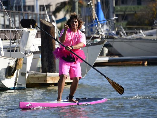 Pink Paddle Power!