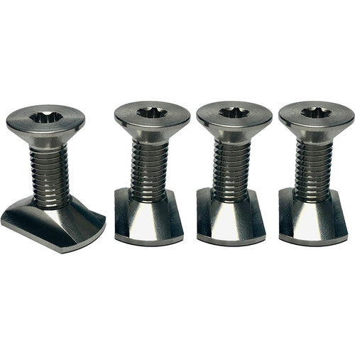 M8 Titanium Hydrofoil Hardware Set - 4 Track Nuts and Screws
