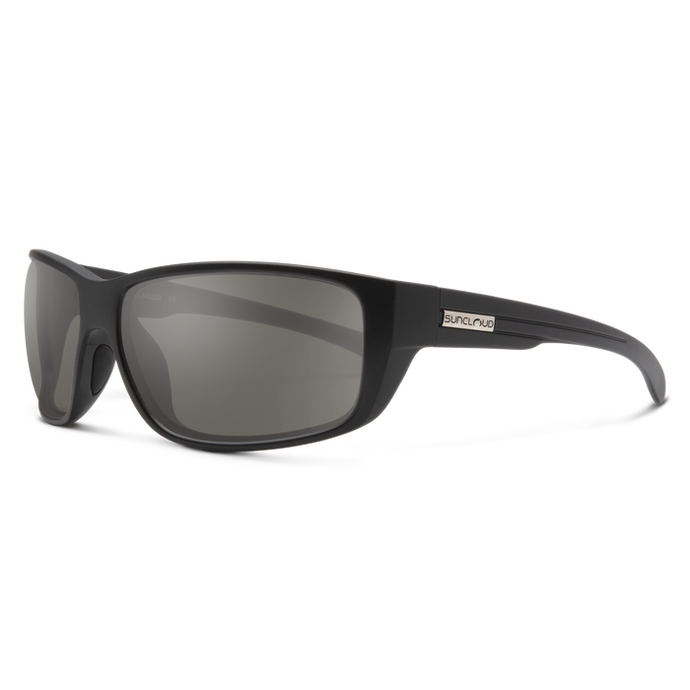 Suncloud Milestone Matte Black Polar grey Sunglasses