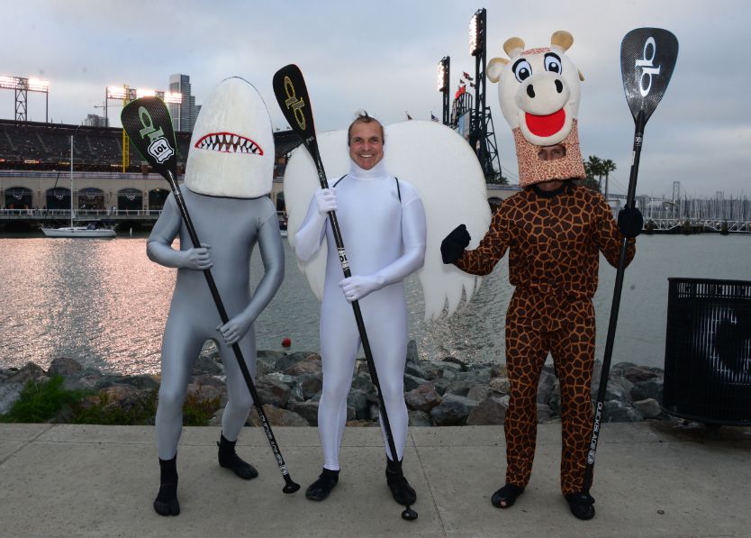 The 101 Surf Sports Stand Up Paddleboarding Team