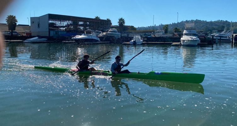 Surfski racing 