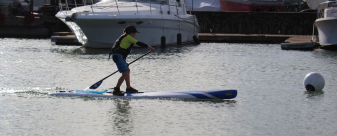 Daniel Alvarez your Junior Stand Up paddleboard winner