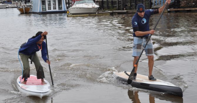 Stand Up Paddleboard Racer Seid and Rathle