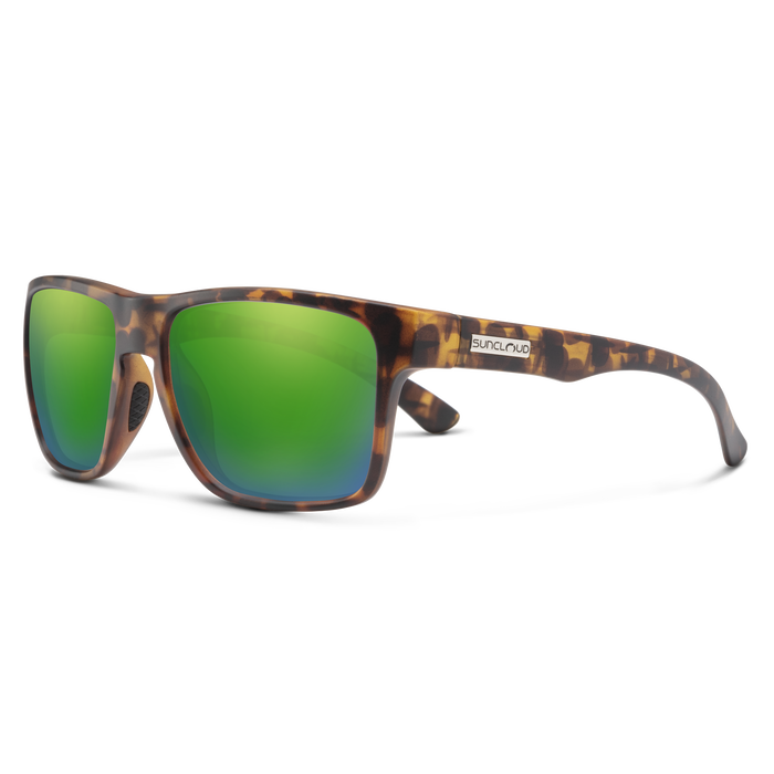 Suncloud Rambler Matte Tortoise Polar Green Sunglasses