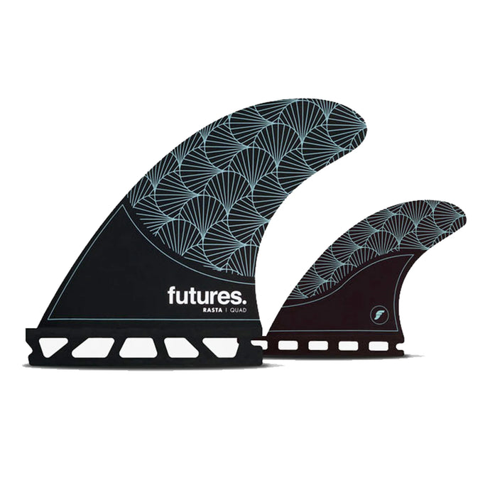 Futures Fins Rasta HC Quad Fin Set