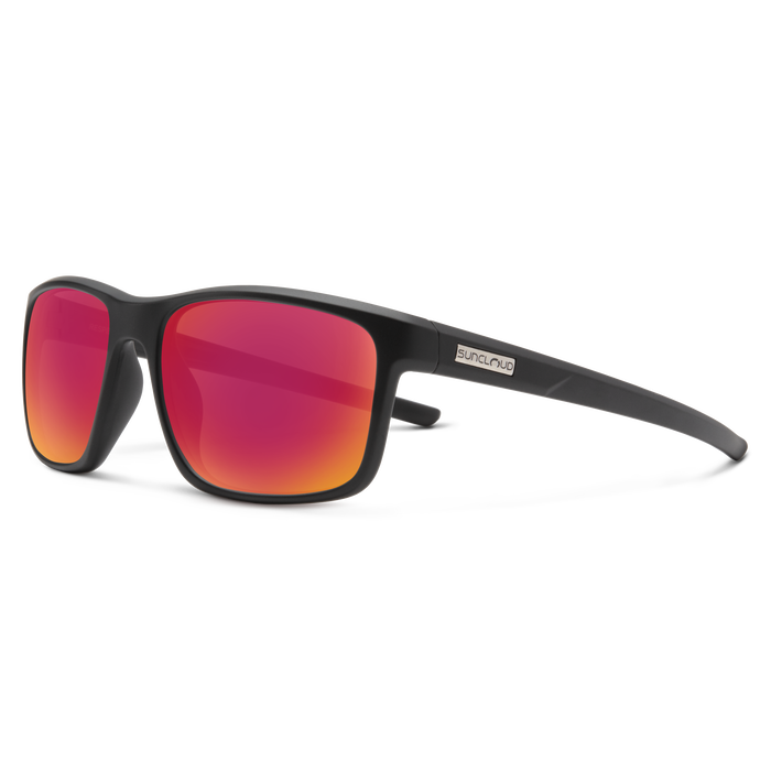 Suncloud Respek -Matte Black / Polar Red
