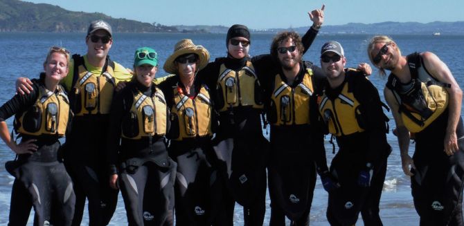 Become a kayak instructor on San Francisco Bay!