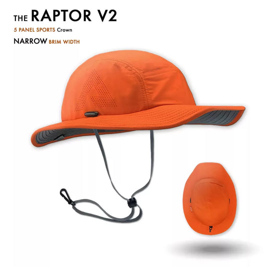 Shelta Raptor V2 Sun Hat Blaze Orange