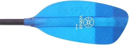 Werner Shuna Fiberglass Blue 2-Piece Paddle