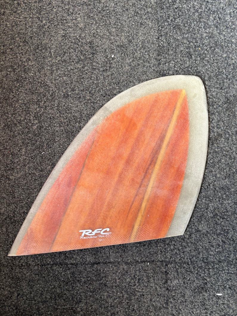 RFC Glass on Longboard Skeg Fin