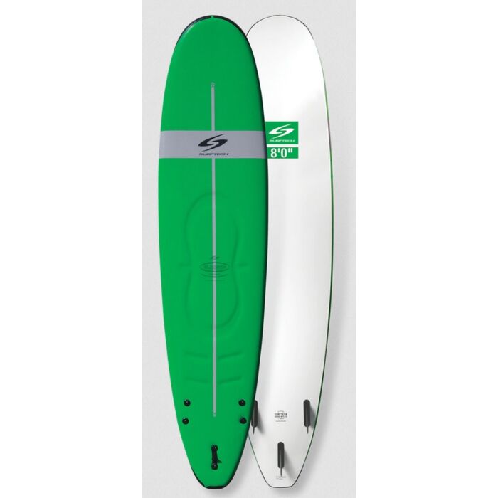 Load image into Gallery viewer, Surftech Black Tip Soft Surfboard
