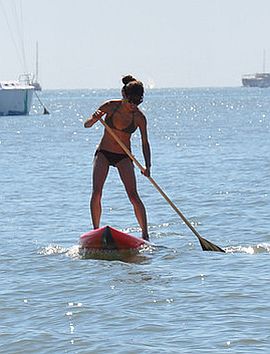 SUP On San Francisco Bay