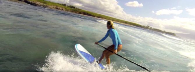 Stand Up Paddleboard Surfing