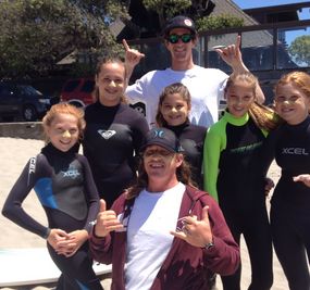 Surf Camp for children at Stinson Beach